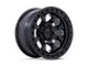 KMC Riot SBL Satin Black Wheel; 18x9 (18-24 Jeep Wrangler JL)