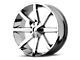 KMC Slide Chrome Wheel; 20x8.5 (97-06 Jeep Wrangler TJ)