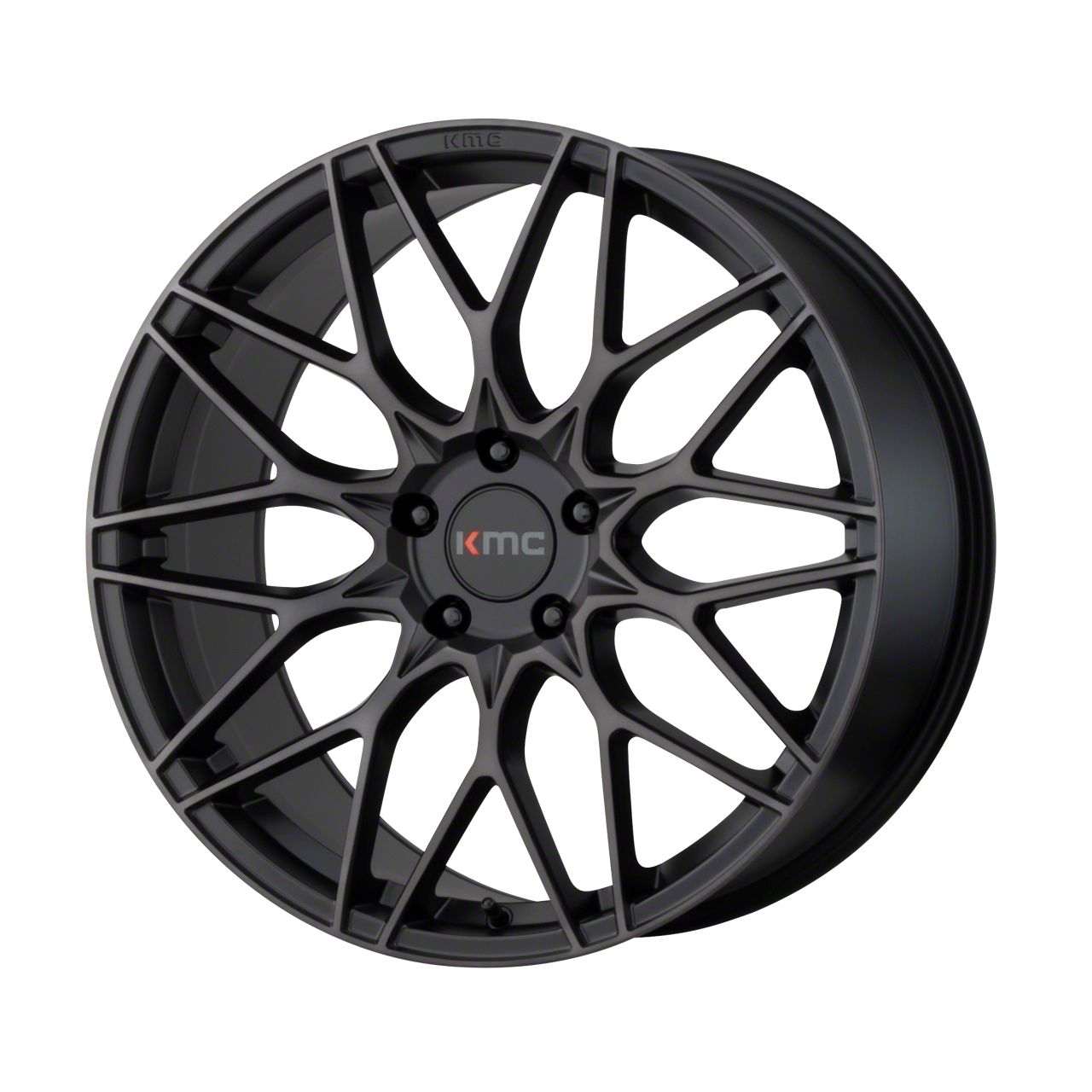 KMC Jeep Wrangler Alkaline Phantom Black Wheel; 19x10; 40mm Offset ...