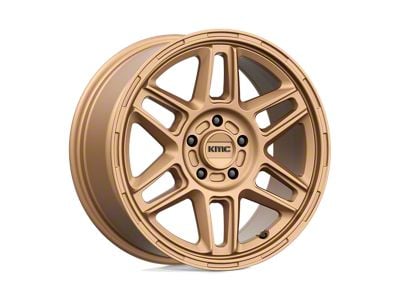 KMC Nomad Matte Bronze Wheel; 17x8 (87-95 Jeep Wrangler YJ)