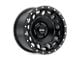 KMC Holeshot Satin Black Wheel; 17x9 (20-24 Jeep Gladiator JT)