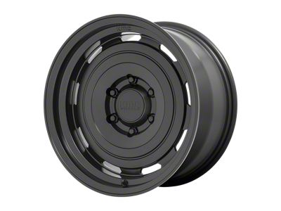 KMC Roswell Satin Black Wheel; 17x8.5 (20-24 Jeep Gladiator JT)