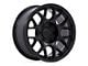 KMC Hatchet Matte Black 6-Lug Wheel; 17x8.5; 25mm Offset (16-23 Tacoma)