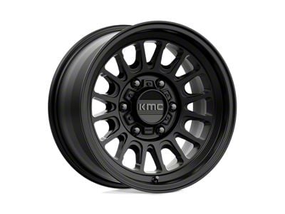 KMC Impact OL Satin Black 6-Lug Wheel; 17x9; -12mm Offset (2024 Tacoma)