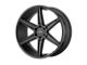 KMC Prism Truck Satin Black 6-Lug Wheel; 20x9; 30mm Offset (2024 Tacoma)