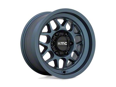 KMC Terra Metallic Blue 6-Lug Wheel; 20x9; -12mm Offset (16-23 Tacoma)