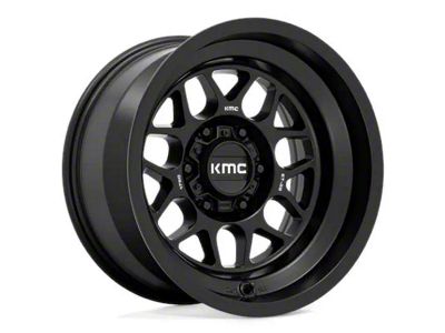 KMC Terra Satin Black 6-Lug Wheel; 20x9; -12mm Offset (16-23 Tacoma)