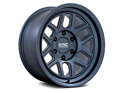 KMC Mesa Forged Monoblock Metallic Blue 6-Lug Wheel; 18x9; -12mm Offset (17-24 Titan)