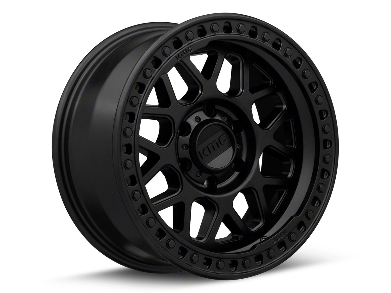 KMC Titan XD GRS Satin Black 6-Lug Wheel; 18x9; 18mm Offset ...