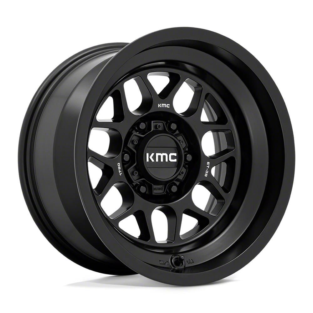 Kmc Titan Xd Terra Satin Black Lug Wheel X Mm Offset