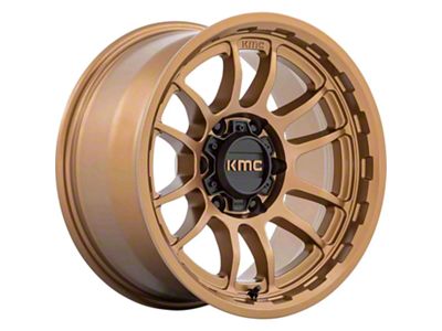 KMC Wrath Matte Bronze 6-Lug Wheel; 20x9; 0mm Offset (16-24 Titan XD)