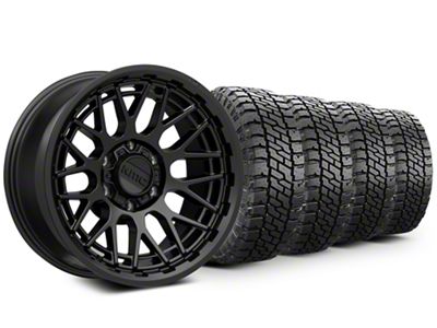 20x9 KMC Technic & 33in Mickey Thompson All-Terrain Baja Legend EXP Tire Package (22-24 Tundra)