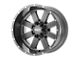 KMC Burst Chrome 6-Lug Wheel; 24x9.5; 15mm Offset (22-24 Tundra)