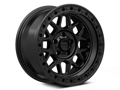 KMC GRS Satin Black 5-Lug Wheel; 17x8.5; 0mm Offset (14-21 Tundra)