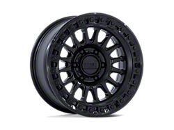 KMC IMS Matte Black with Gloss Black Lip 6-Lug Wheel; 18x9; 18mm Offset (22-24 Tundra)