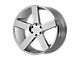 KMC MC5 Chrome 6-Lug Wheel; 22x9; 15mm Offset (22-24 Tundra)