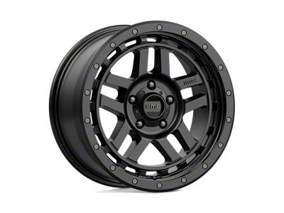 KMC Recon Satin Black 5-Lug Wheel; 18x8.5; 18mm Offset (14-21 Tundra)