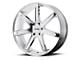 KMC Revert Chrome 6-Lug Wheel; 20x9; 15mm Offset (22-24 Tundra)