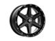 KMC Tempo Satin Black 6-Lug Wheel; 20x9; 18mm Offset (22-24 Tundra)