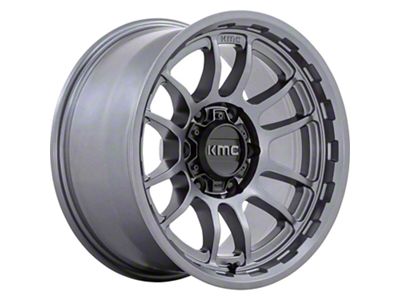 KMC Wrath Matte Anthracite 6-Lug Wheel; 20x9; 0mm Offset (22-24 Tundra)