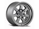 Konig HT2 Gloss Anthracite 6-Lug Wheel; 18x9; 0mm Offset (04-15 Titan)