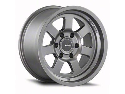 Konig HT2 Gloss Anthracite 6-Lug Wheel; 18x9; 0mm Offset (10-24 4Runner)