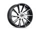 Kraze Swagg Gloss Black Machined 6-Lug Wheel; 26x10; 30mm Offset (04-15 Titan)