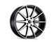 Kraze Cosmos Gloss Black Machined 5-Lug Wheel; 17x8; 38mm Offset (05-15 Tacoma)