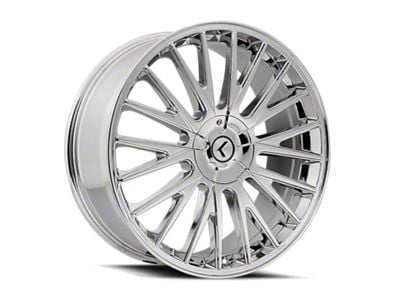 Kraze Double Down Chrome 5-Lug Wheel; 17x8; 38mm Offset (05-15 Tacoma)