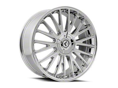 Kraze Double Down Chrome 5-Lug Wheel; 22x8.5; 38mm Offset (05-15 Tacoma)