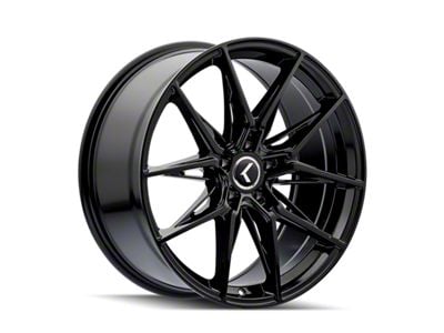 Kraze Evolve Gloss Black 5-Lug Wheel; 20x9; 35mm Offset (05-15 Tacoma)