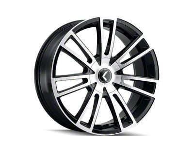 Kraze Spectra Gloss Black Machined 5-Lug Wheel; 18x8; 40mm Offset (05-15 Tacoma)