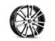 Kraze Spectra Gloss Black Machined 5-Lug Wheel; 18x8; 40mm Offset (05-15 Tacoma)