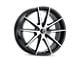 Kraze Turismo Gloss Black Machined 5-Lug Wheel; 20x8.5; 38mm Offset (05-15 Tacoma)