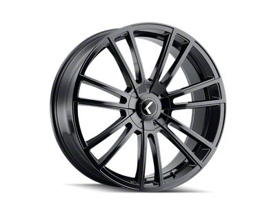 Kraze Spectra Gloss Black 5-Lug Wheel; 18x8; 40mm Offset (21-24 Bronco Sport)