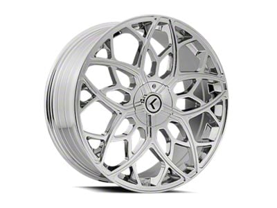 Kraze Ricochet Chrome Wheel; 22x8.5; 38mm Offset (93-98 Jeep Grand Cherokee ZJ)