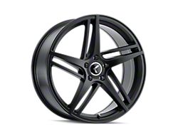 Kraze Milano Satin Black Wheel; 18x8; 40mm Offset (87-95 Jeep Wrangler YJ)