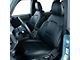 Kustom Interior Premium Artificial Leather Front and Rear Seat Covers; All Black (21-24 Bronco 2-Door w/ Front Seat MOLLE Panel)