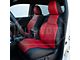 Kustom Interior Premium Artificial Leather Front and Rear Seat Covers; All Red (16-23 Tacoma Double Cab)