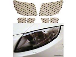 Lamin-X Headlight Tint Covers; Gunsmoke (03-05 4Runner)