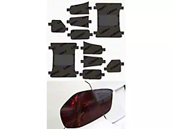 Lamin-X Tail Light Tint Covers; Gunsmoke (18-25 Jeep Wrangler JL w/ Factory LED Lighting Package)