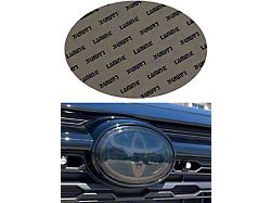 Lamin-X Front Emblem Cover; Tinted (16-23 Tacoma)