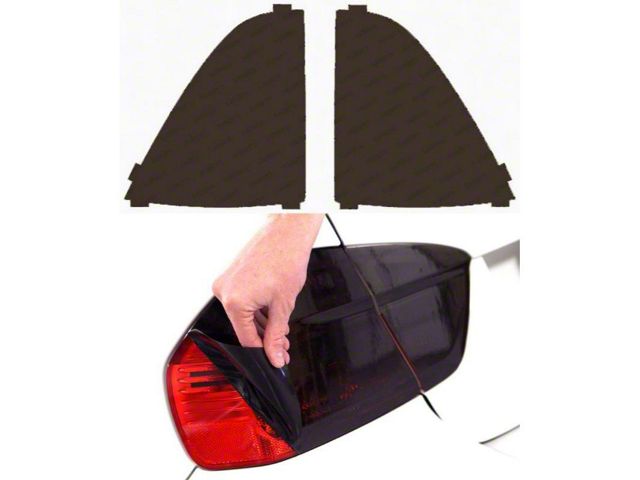 Lamin-X Tail Light Tint Covers; Charcoal (05-11 Tacoma)