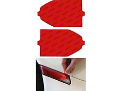 Lamin-X Reverse Light Tint Covers; Red (14-21 Tundra)