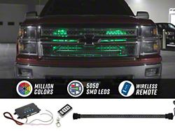 LEDGlow Million Color Grille Lighting Kit; 24-Inch (Universal; Some Adaptation May Be Required)