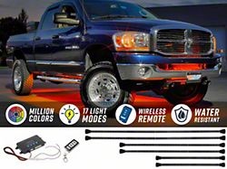LEDGlow Million Color Wireless Truck Underbody Lighting Kit (Universal; Some Adaptation May Be Required)