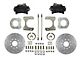 LEED Brakes Rear Disc Brake Conversion Kit with MaxGrip XDS Rotors; Black Calipers (87-01 Jeep Cherokee XJ)