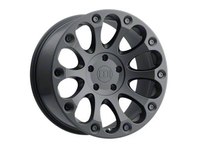 Level 8 Wheels Impact Matte Black 5-Lug Wheel; 20x9; 9mm Offset (07-13 Tundra)