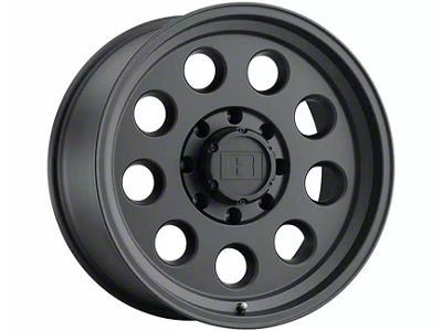 Level 8 Wheels Hauler Matte Black 6-Lug Wheel; 20x9; 0mm Offset (03-09 4Runner)