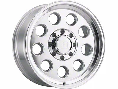 Level 8 Wheels Hauler Polished 6-Lug Wheel; 18x9; 0mm Offset (03-09 4Runner)